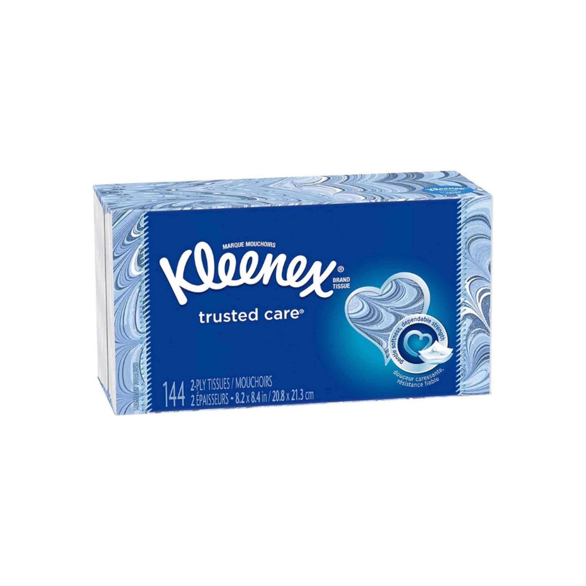 Kleenex Trusted Care Facial Tissues, 144 Count | Household Supplies | Best Price Guarantee | 30 Day Money Back Guarantee | Delivery guaranteed