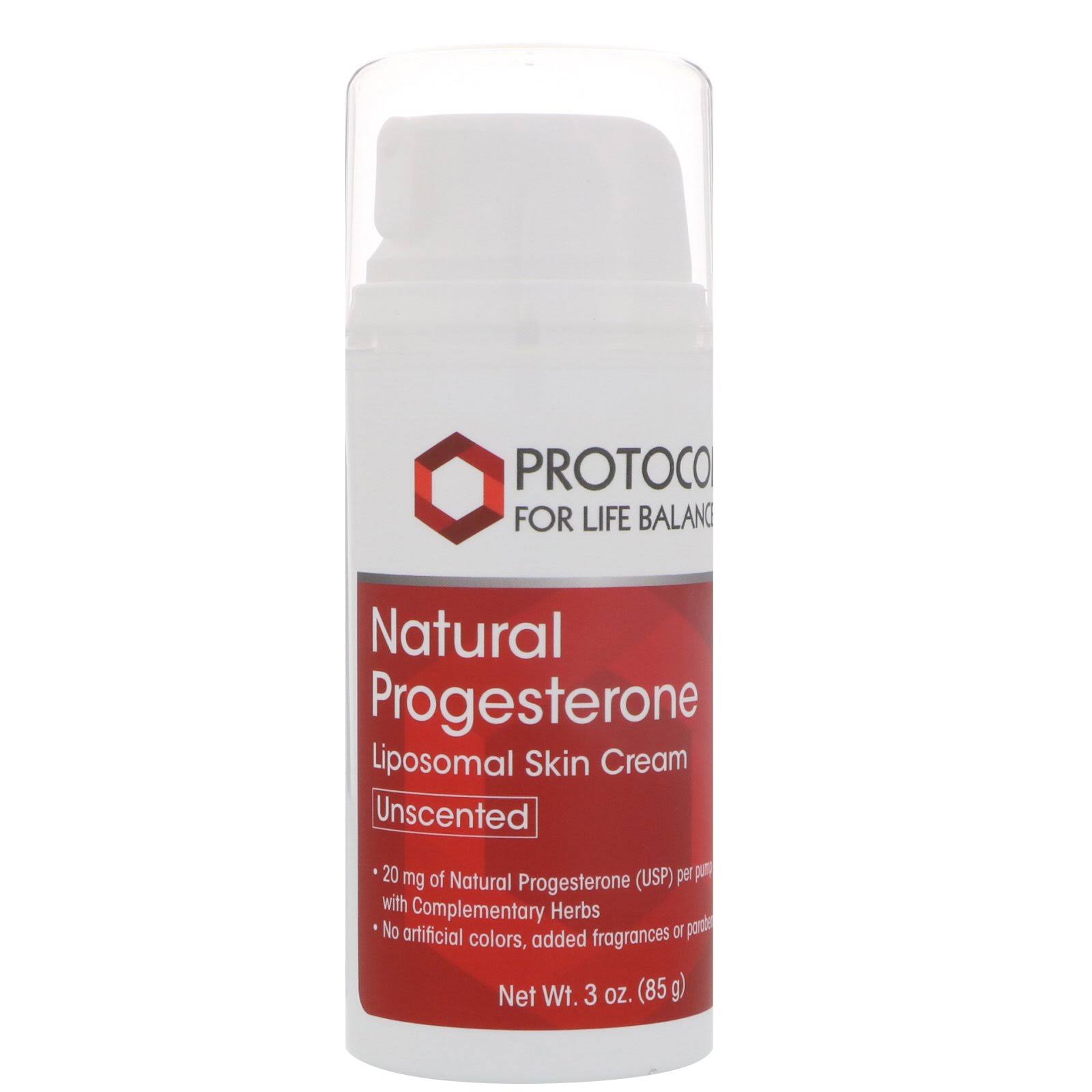 Protocol For Life Balance Natural Progesterone Cream - 3oz