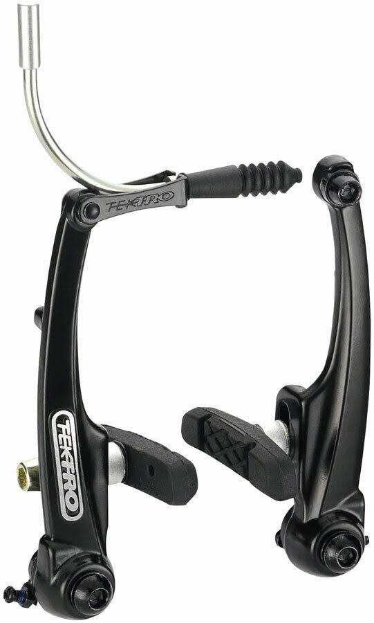 Tektro 857AL Road Bicycle V-Brake Caliper - Black, 110mm