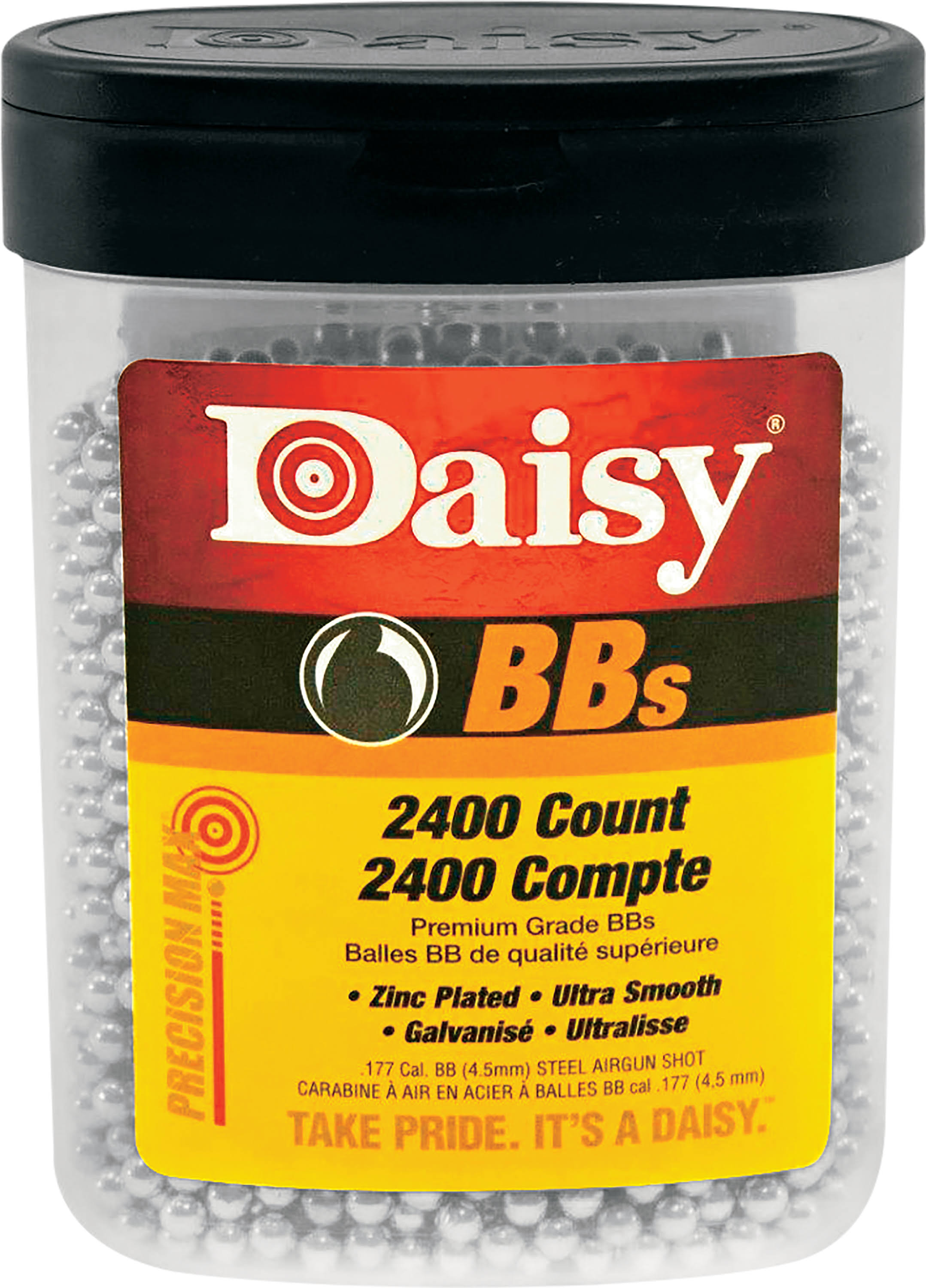 Daisy Outdoor Products BB Pellet - Silver, 4.5mm, 2400ct