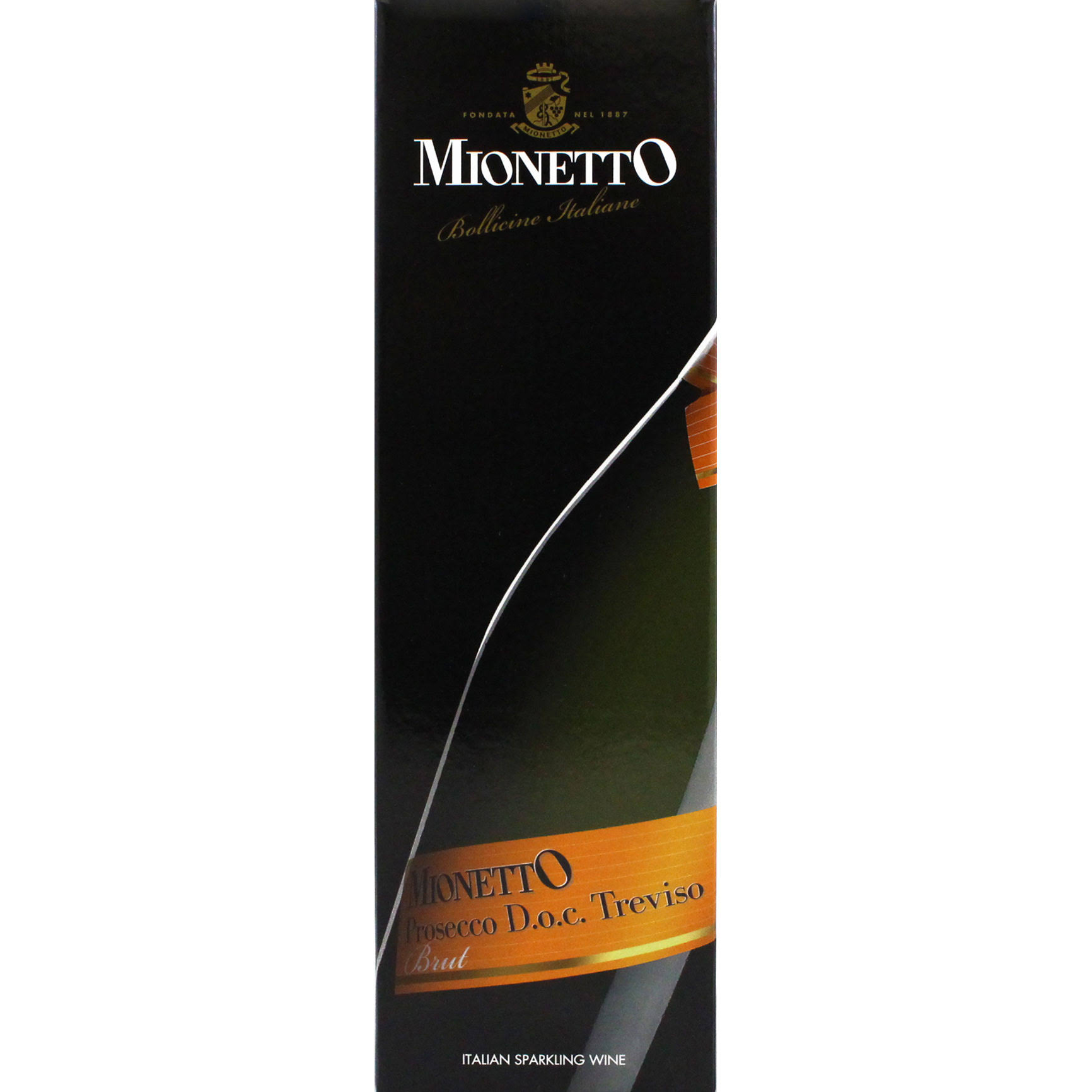 Mionetto Prosecco Brut, Italy (Vintage Varies) - 750 ml bottle