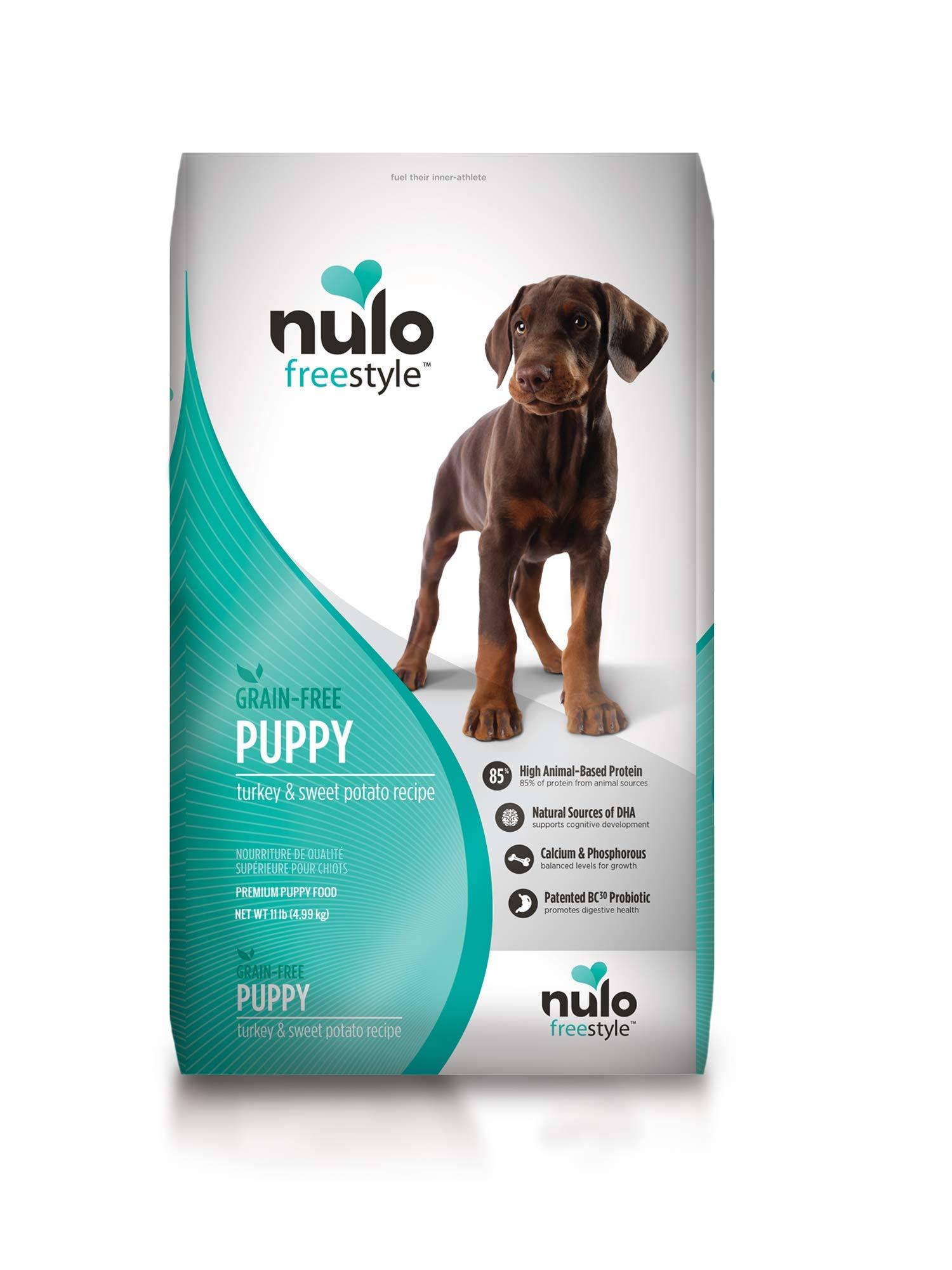 Nulo FreeStyle Grain Free Dry Puppy Food - Turkey & Sweet Potato, 11lb