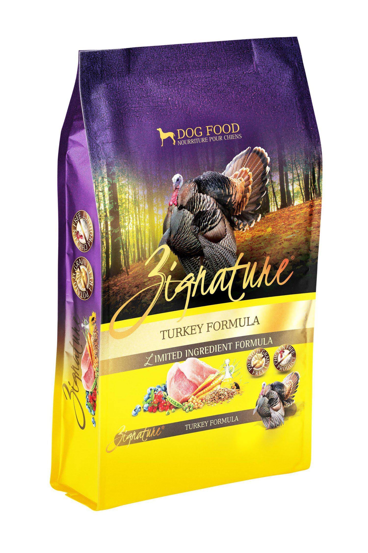 Zignature Dog Food - Turkey Formula