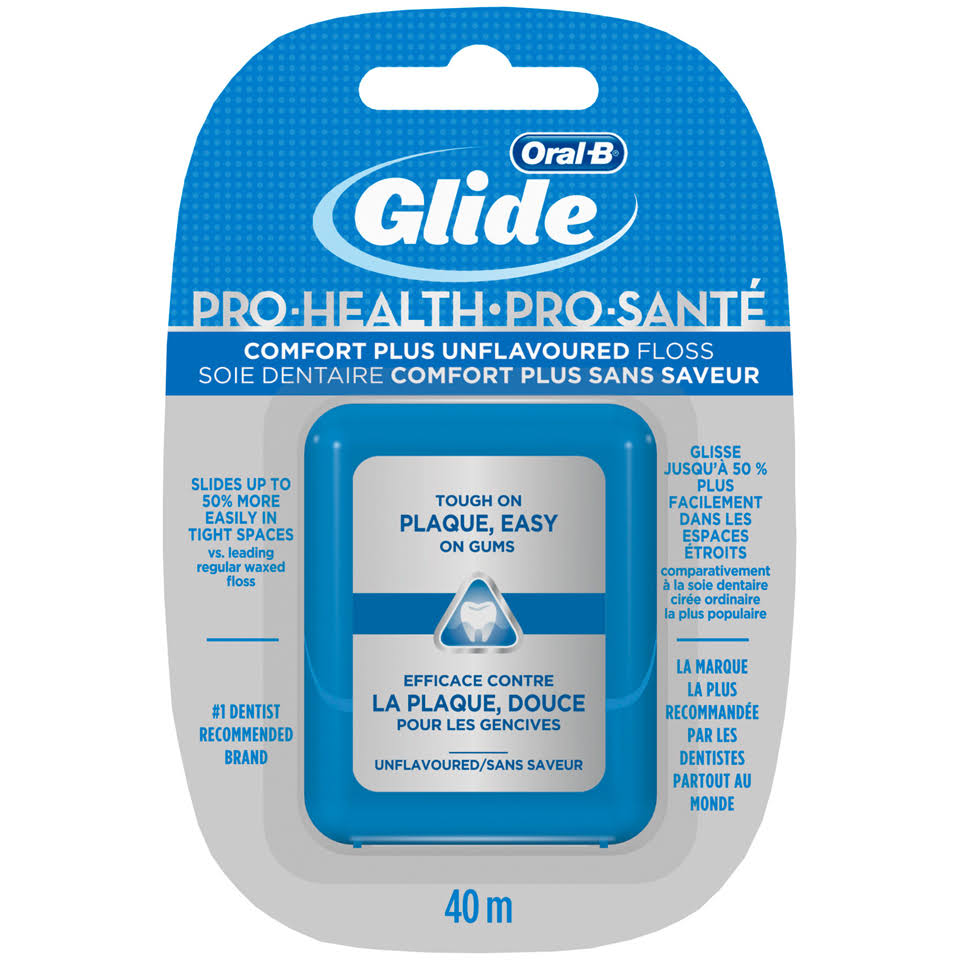 Oral-B Glide Pro-Health Comfort Plus Unflavored Floss 43.7 Yd. Pack