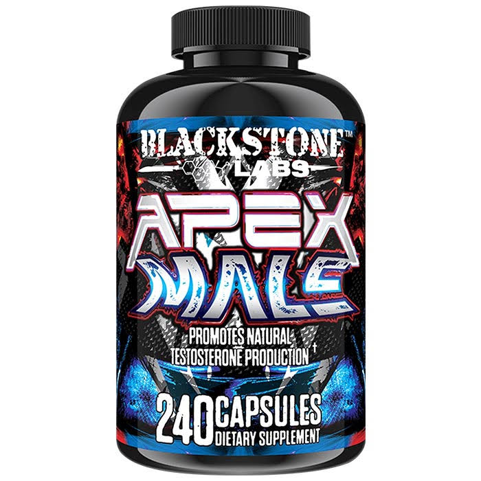 Blackstone Labs Apex Male Strongest Testosterone Booster - 240 Capsules
