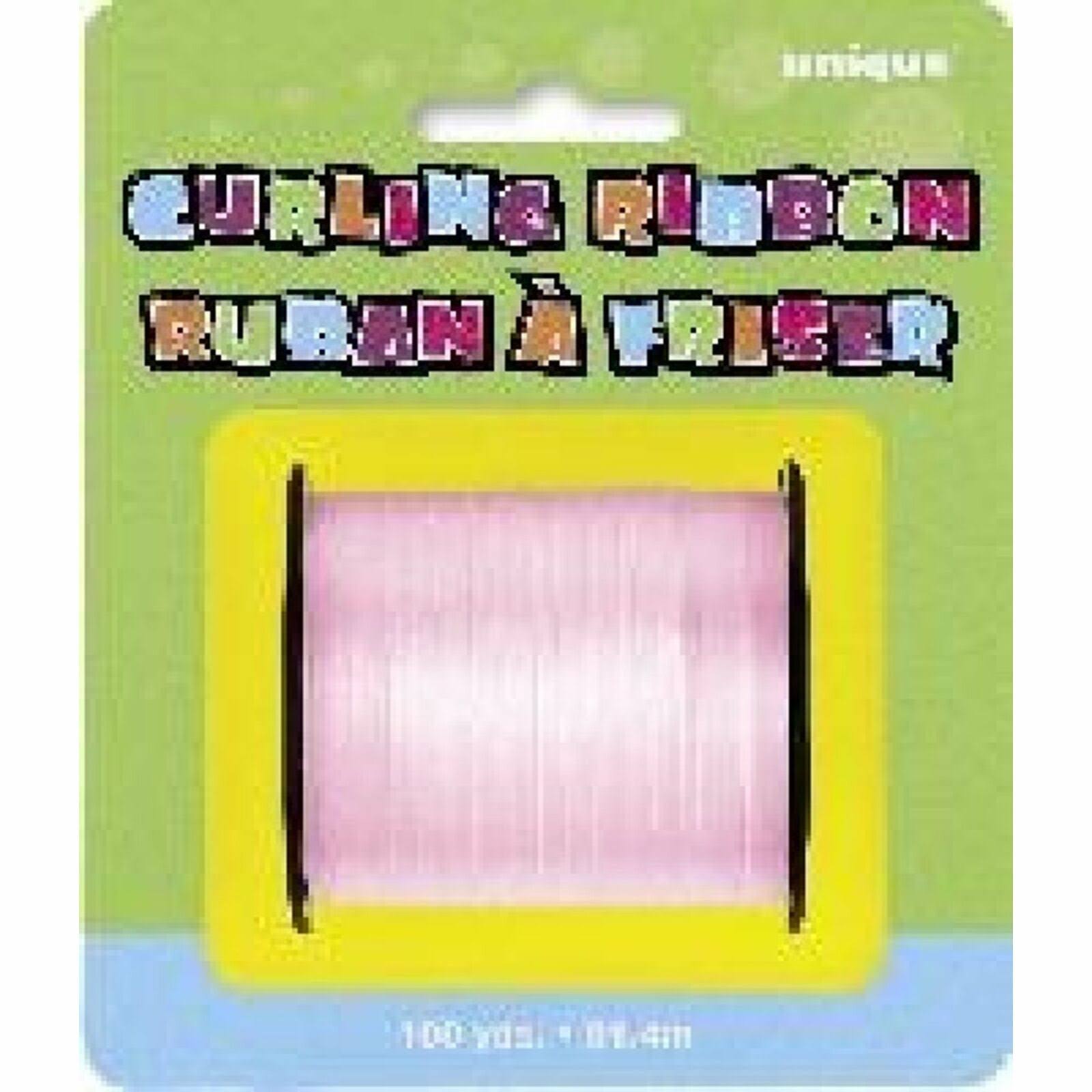 Unique Curling Ribbon - Pastel Pink, 91.4m