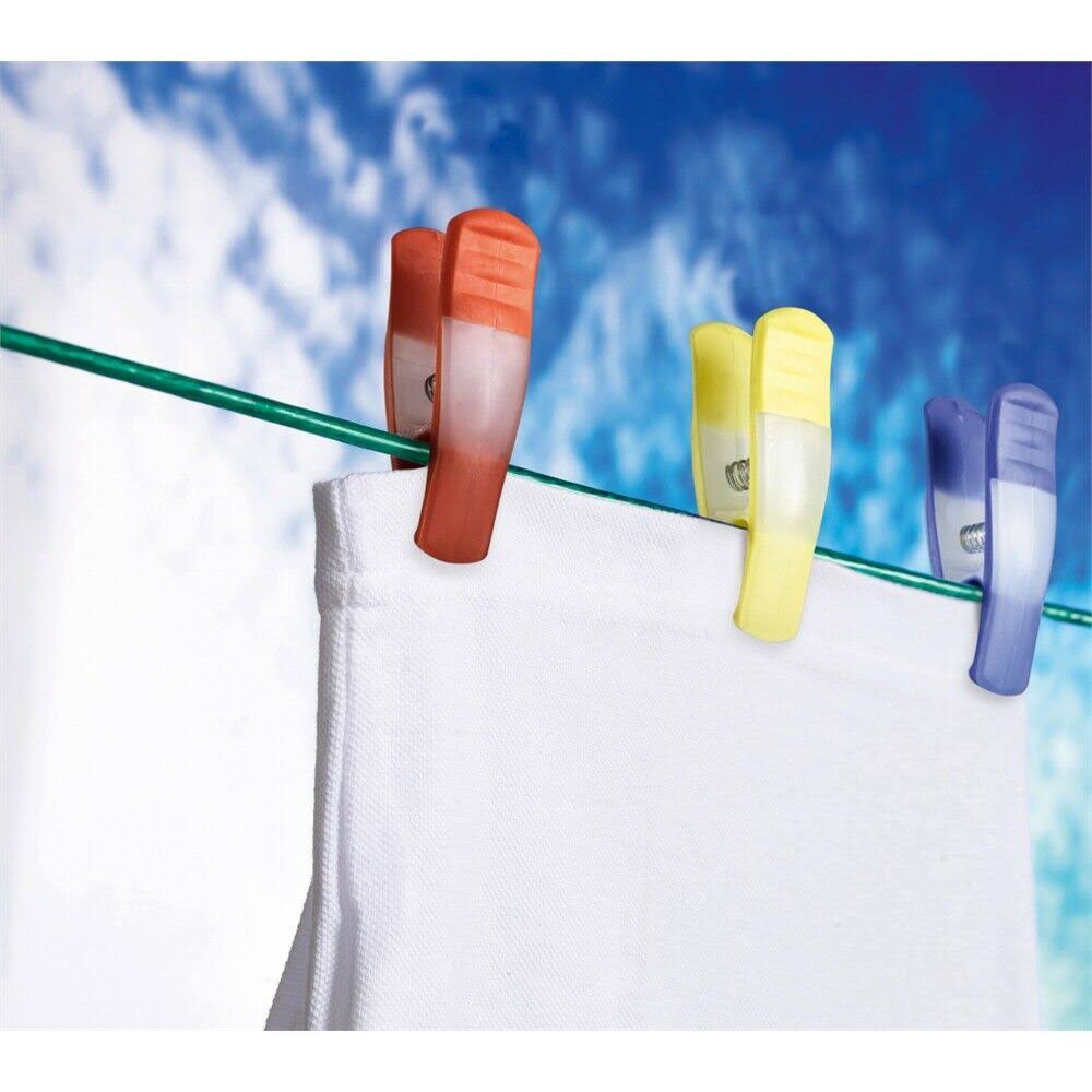 SupaHome Plastic Clothes Pegs - 69mm Soft Touch