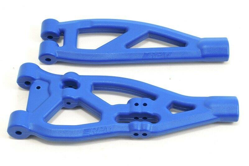 RPM Front Upper & Lower A-Arms for Arrma Kraton/Talion Blue