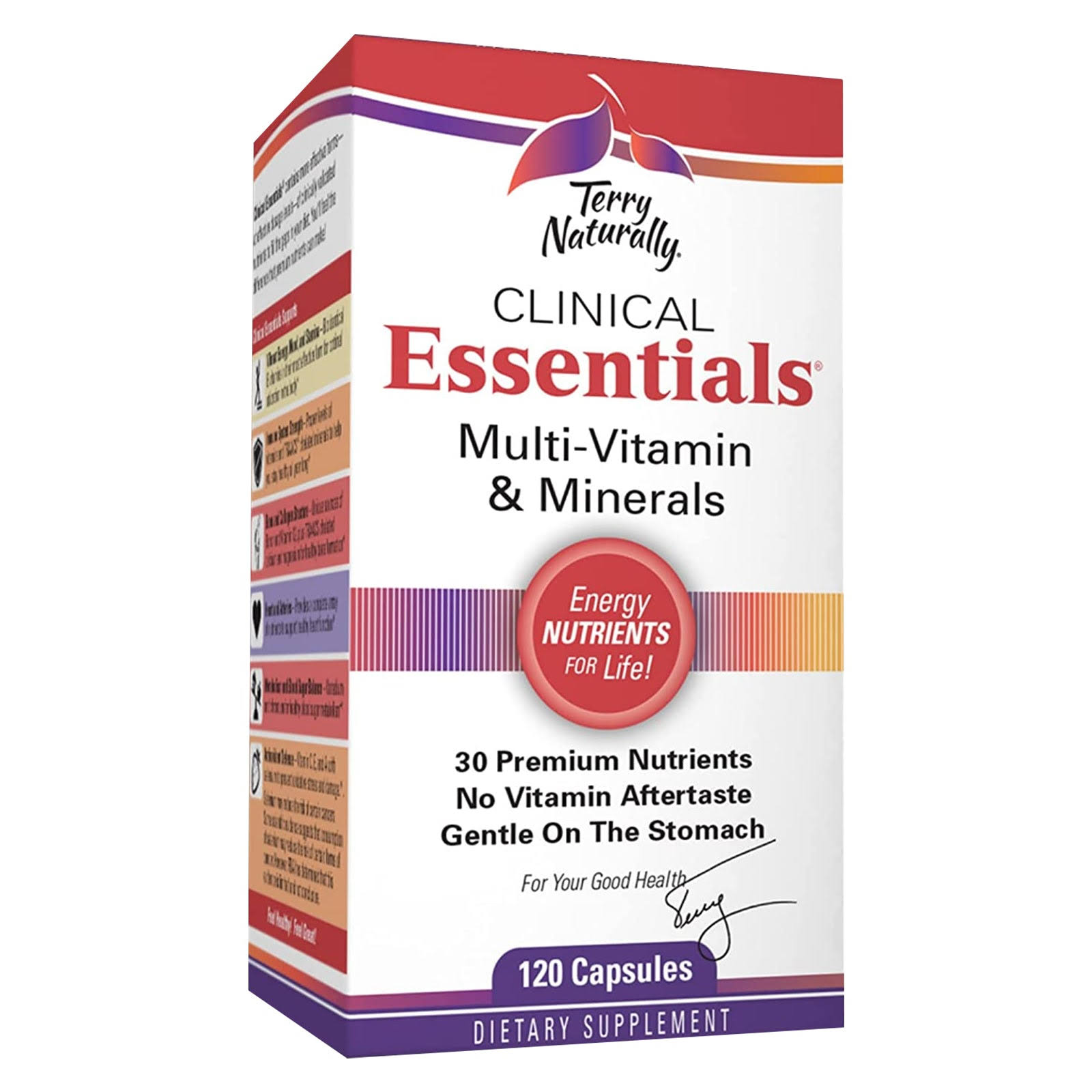 Terry Naturally Clinical Essentials Multi-Vitamin & Minerals 120 Caps
