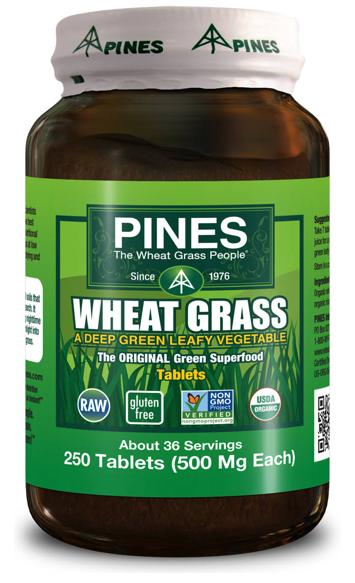Pines Wheat Grass - 250 Tablets