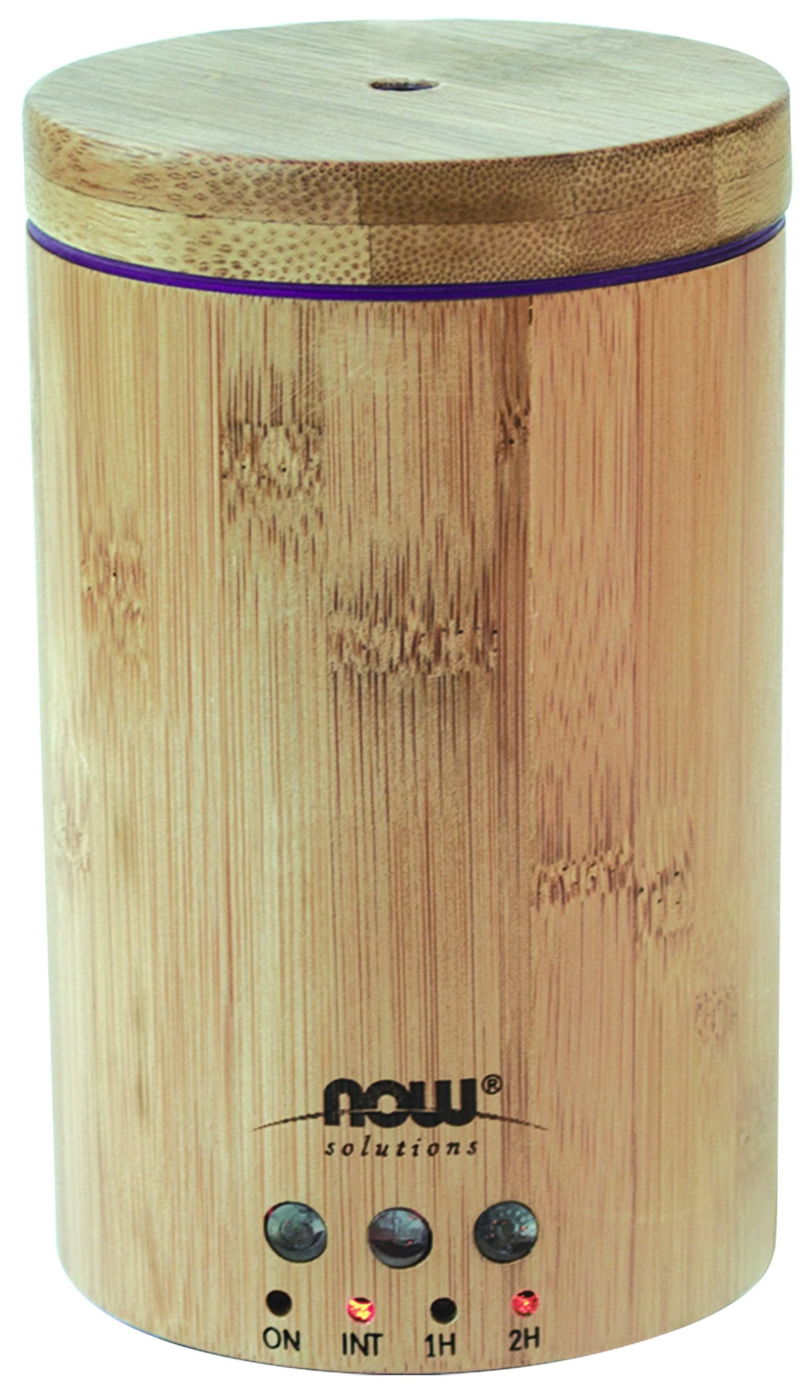 Now Solutions Real Bamboo Ultrasonic Oil Diffuser - 5oz