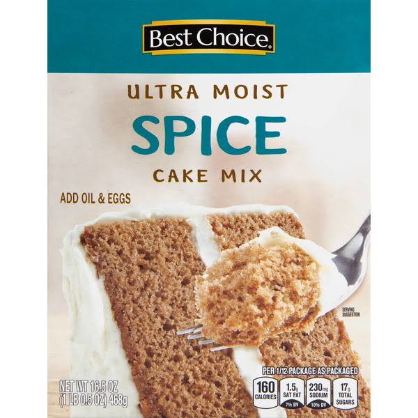 Best Choice Spice Ultra Moist Cake Mix - 18.25 oz