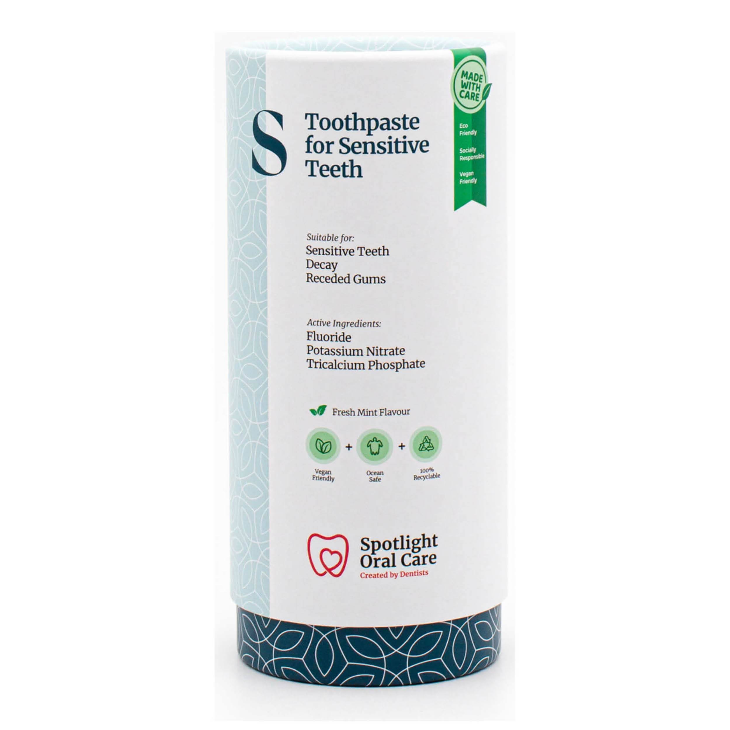 Spotlight Oral Care for Sensitive Teeth Toothpaste - Fresh Mint Flavour, 100ml