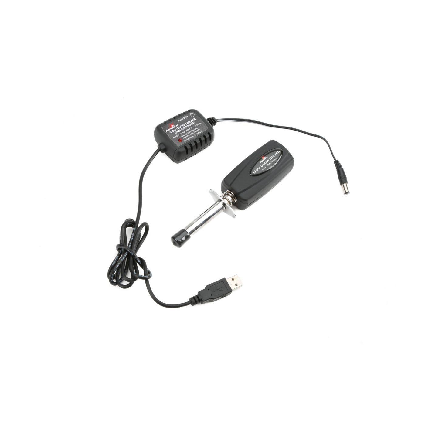 Dynamite Lipo Glow Driver W Batt USB Charger DYNE0201