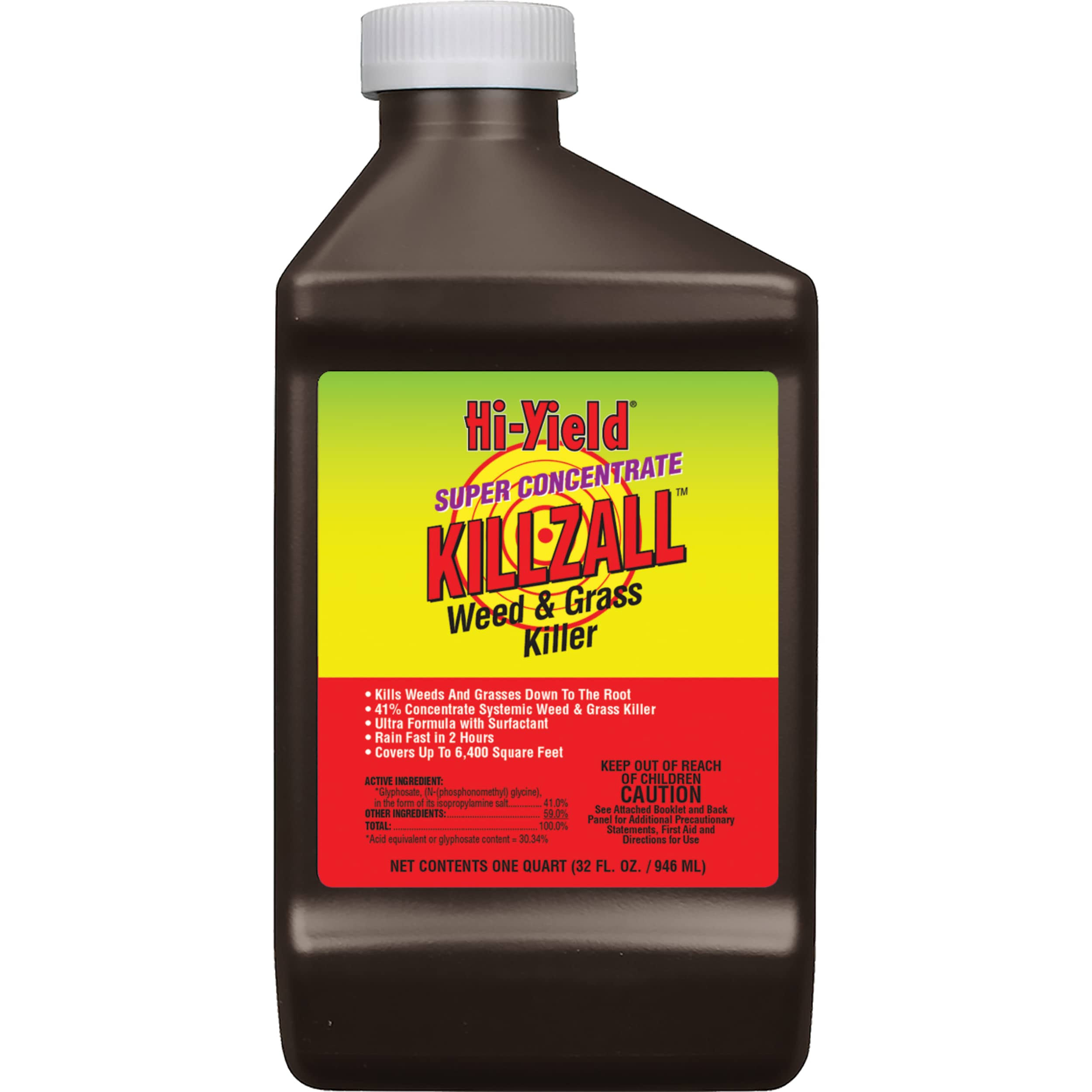 Hi Yield Killzall Weed and Grass Killer Super Concentrate - 32oz