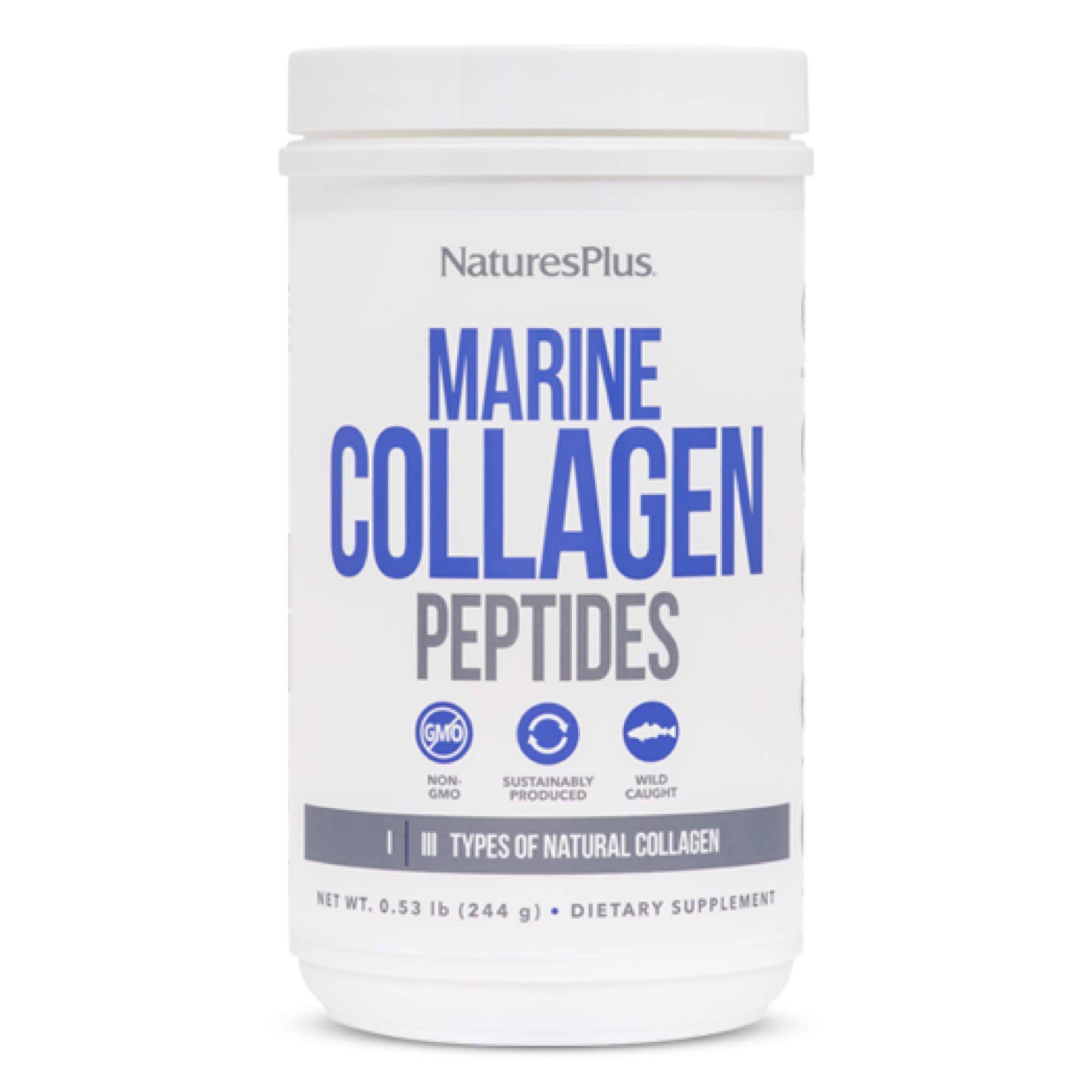 Nature's Plus Marine Collagen Peptides - 0.53 lb