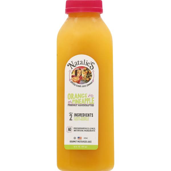 Natalie's Juice, Orange Pineapple - 16 fl oz
