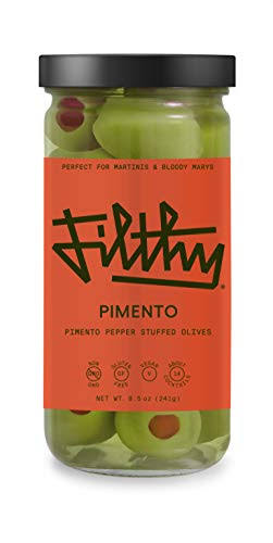 Filthy Pimento Stuffed Olives - 8oz