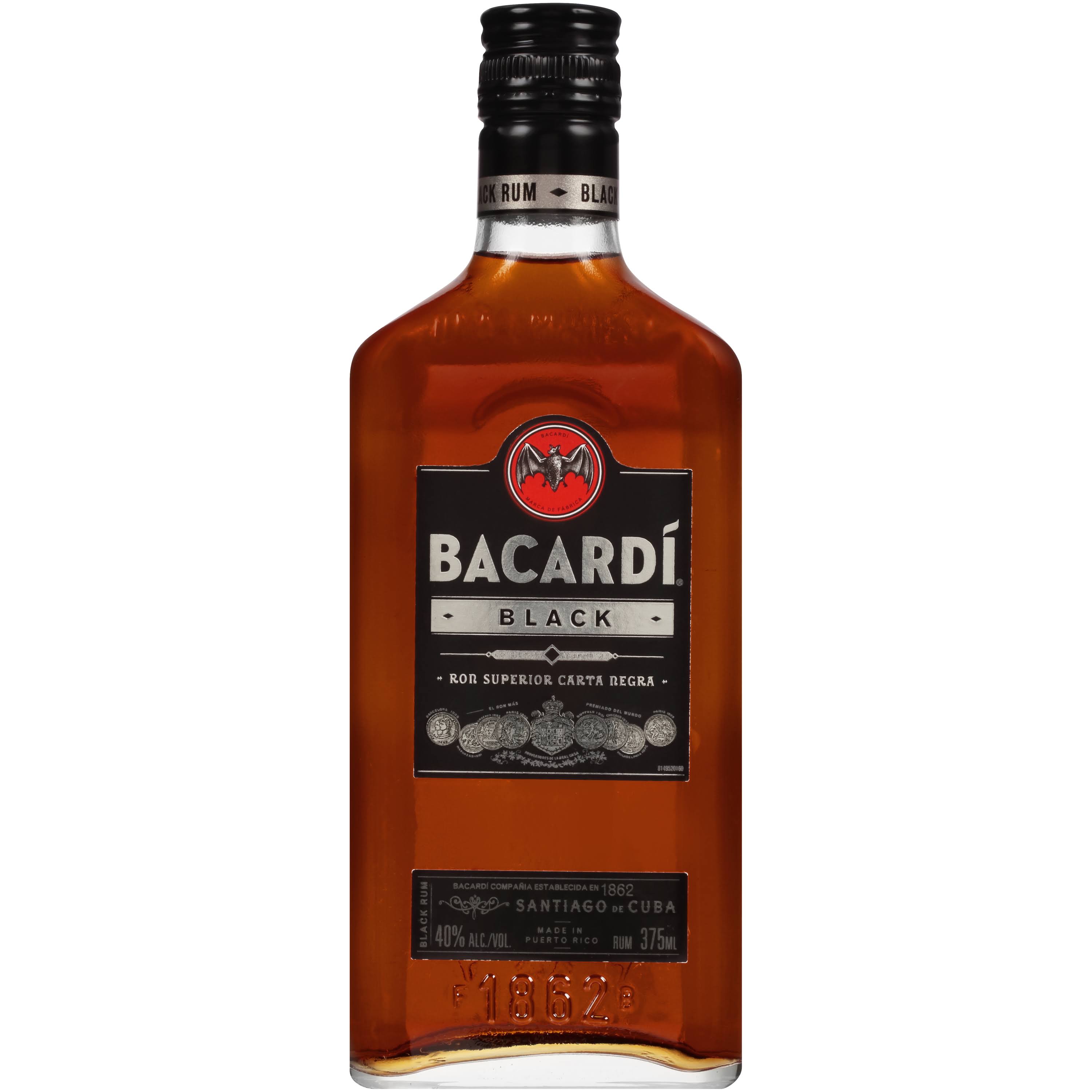 Bacardi Rum Black 375ml