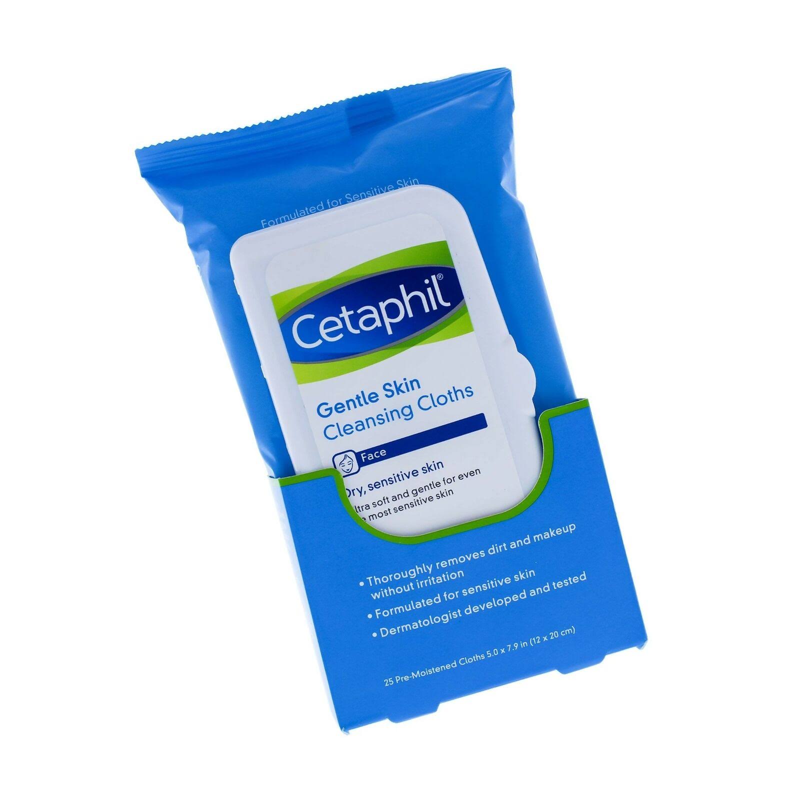 Cetaphil Gentle Skin Cleansing Cloths - 25ct