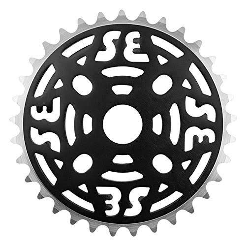 SE Bikes Chainring 1pc 33T 18 Alloy Anodized Red