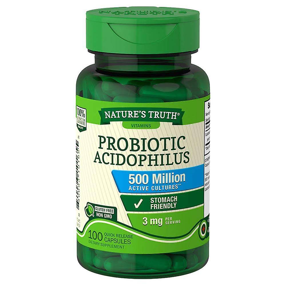 Nature's Truth Probiotic Acidophilus Supplement - 100 Count