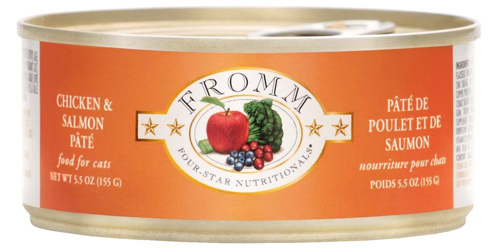 Fromm Chicken & Salmon Pate 5.5Oz Cat