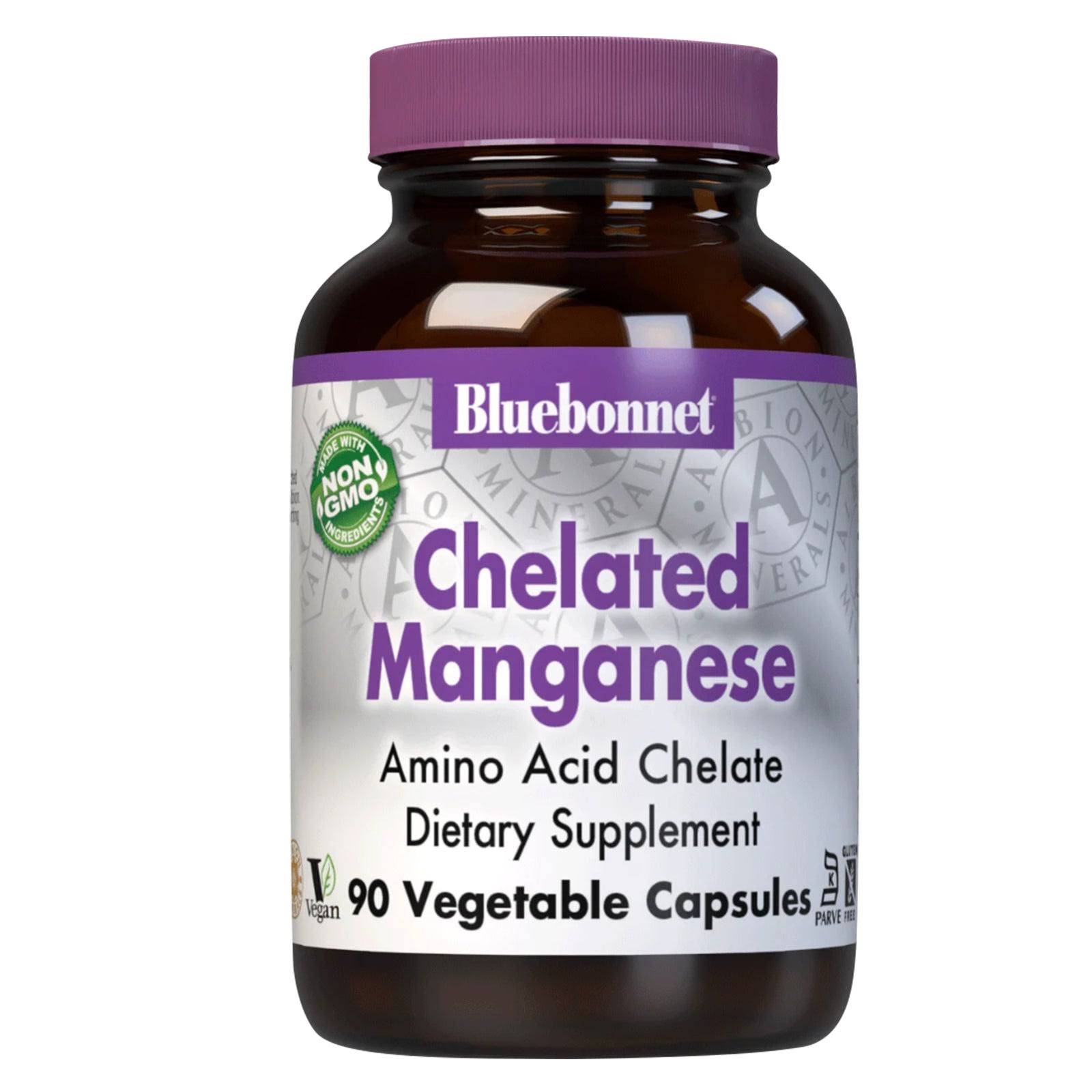 BlueBonnet Albion Chelates Manganese - 90 Vegetarian Capsules