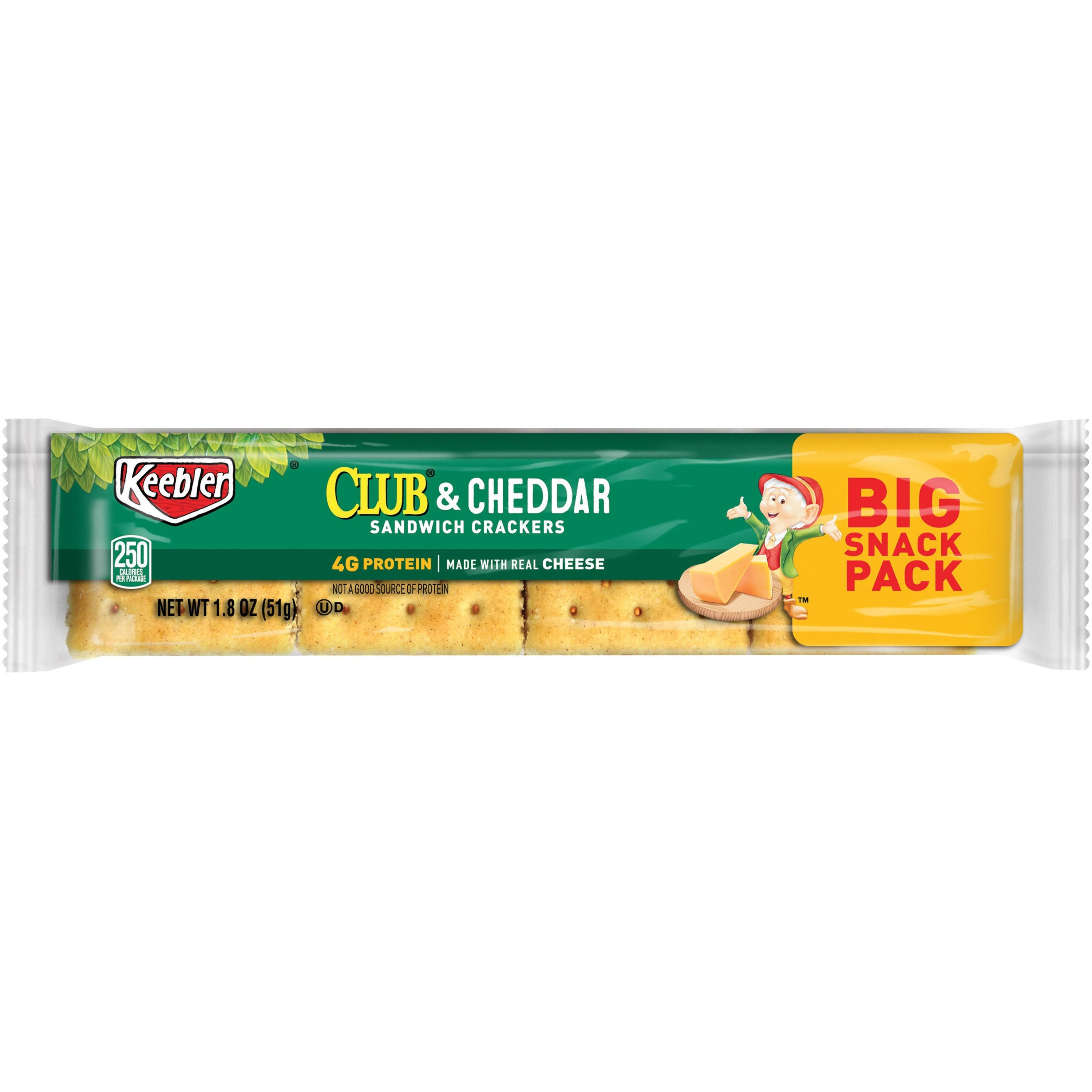 Keebler Club & Cheddar Sandwich Crackers - 1.8 oz each