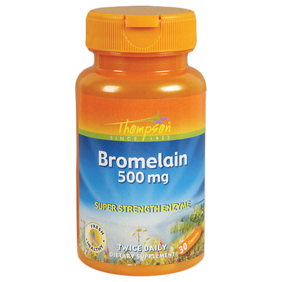Frontier Natural Bromelain Dietary Supplement - 30 Capsule