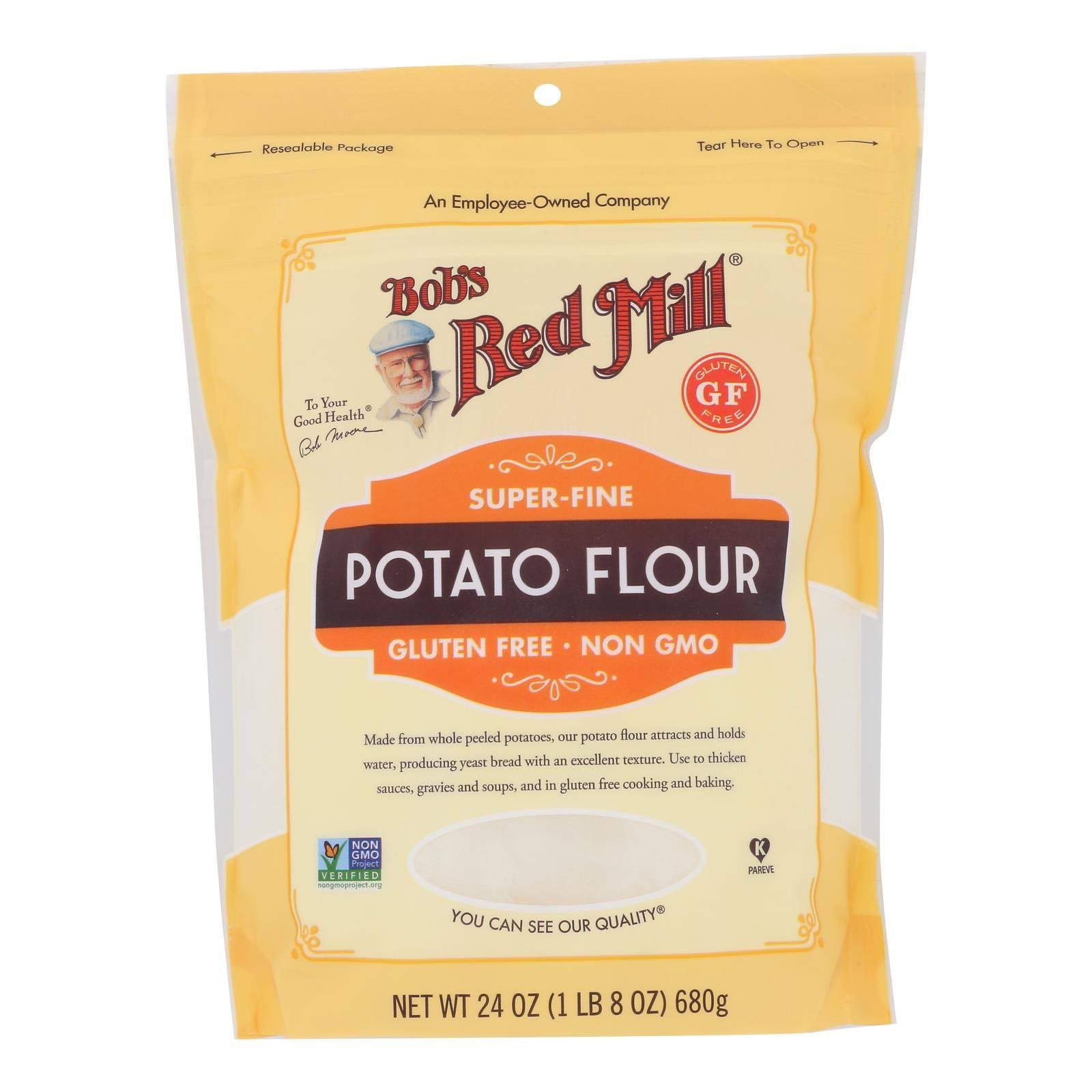 Bob's Red Mill - Flour Potato G-f - Case Of 4-24 Oz