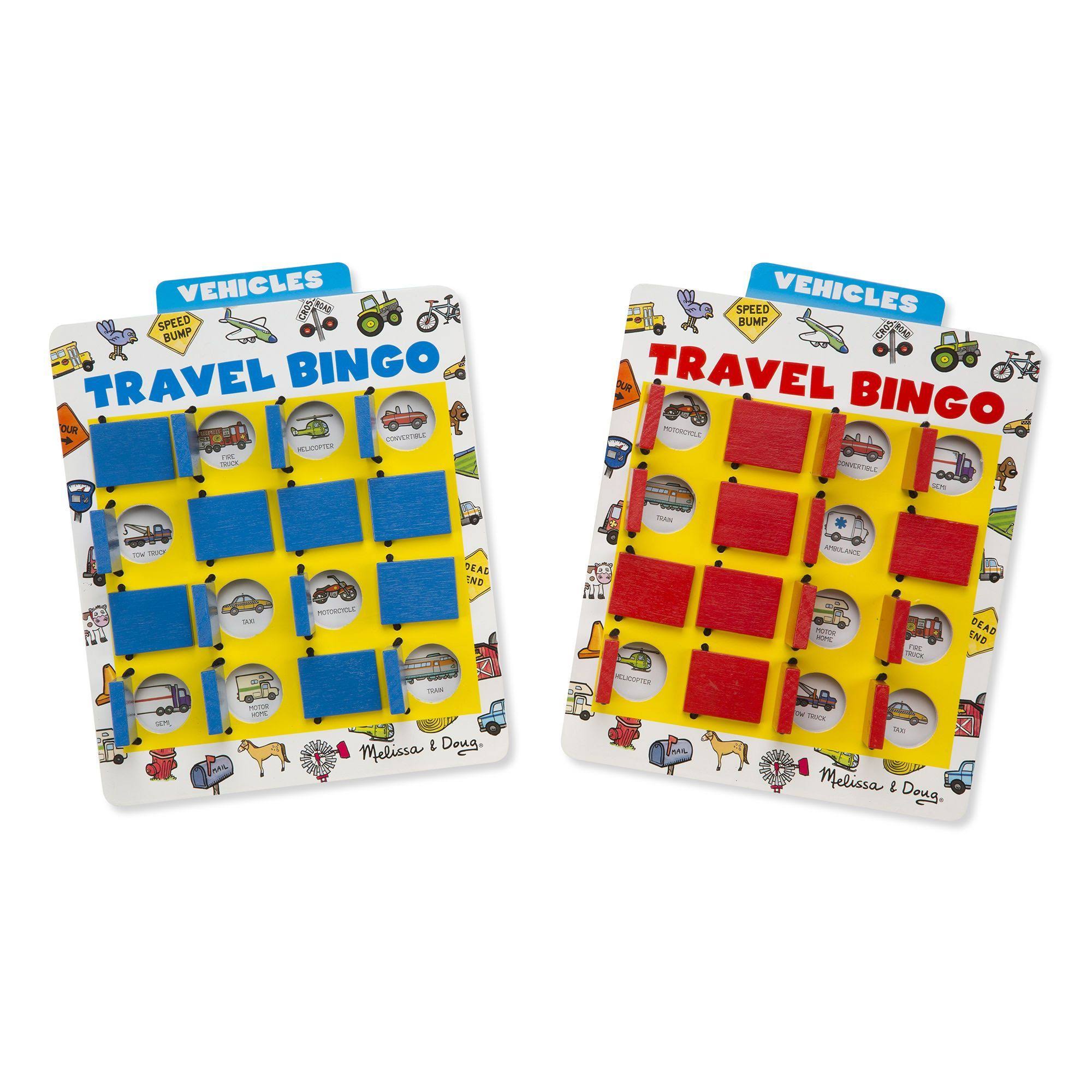 Melissa and Doug Flip To Win Travel Bingo Game