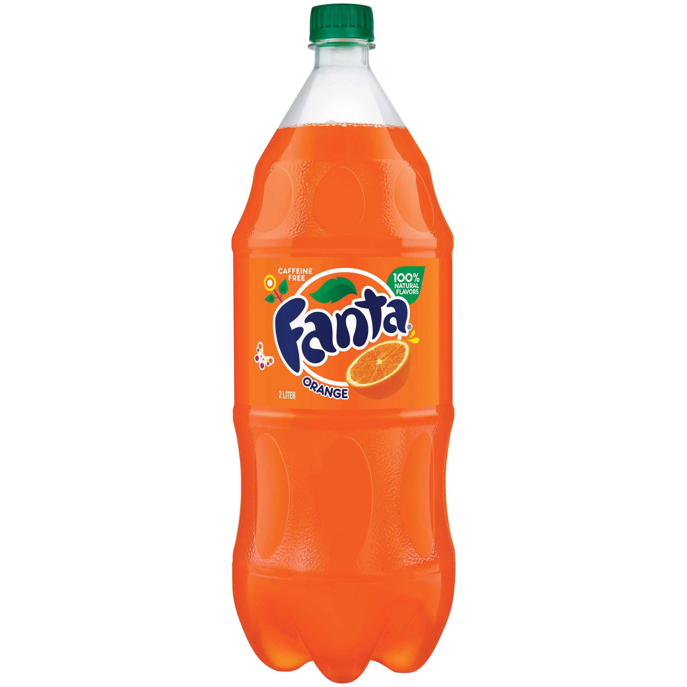 Fanta Soda, Orange - 2 liter