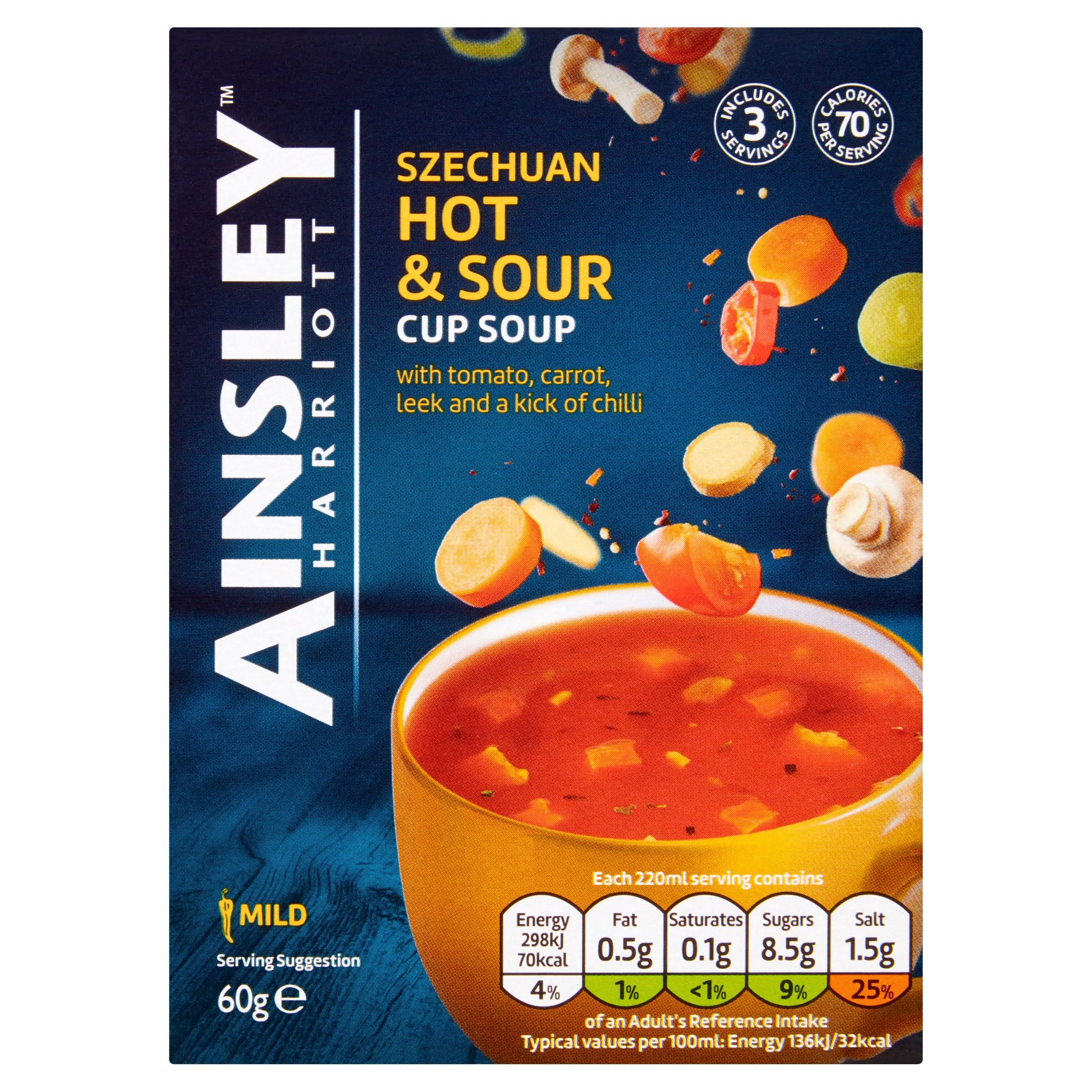 Ainsley Harriott Szechuan Hot & Sour Cup Soup 60g