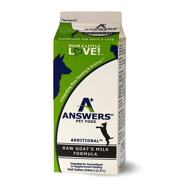 Answers Additional Raw Goat Milk