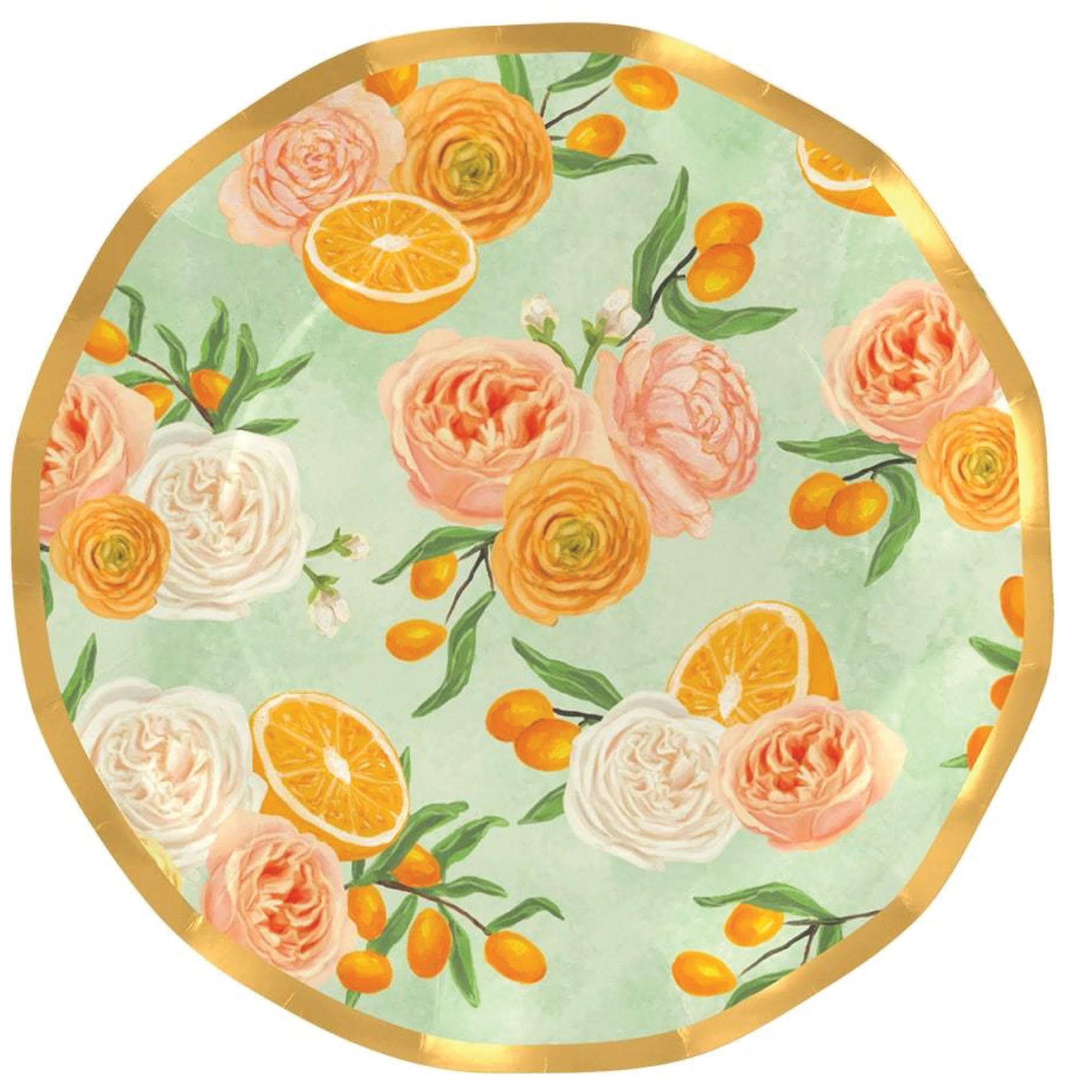 Sophistiplate Dinner Plates, Mimosa, 10 Inch - 8 plates