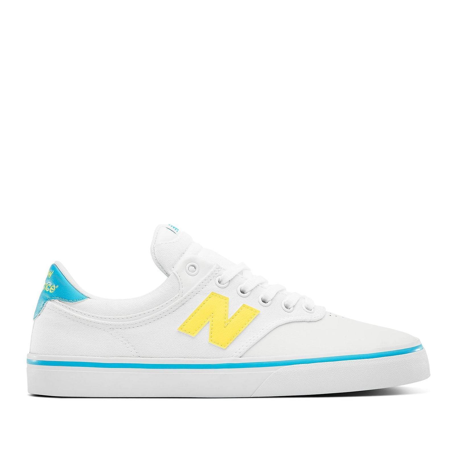 New Balance Numeric 255 Shoes - White / Yellow