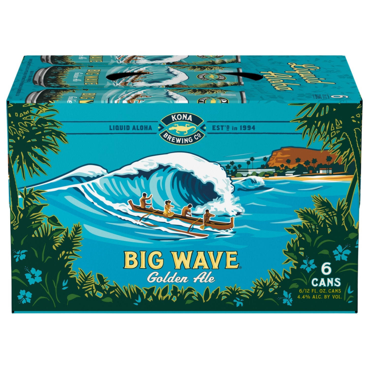 Kona Brewing Big Wave 6 Pack Cans