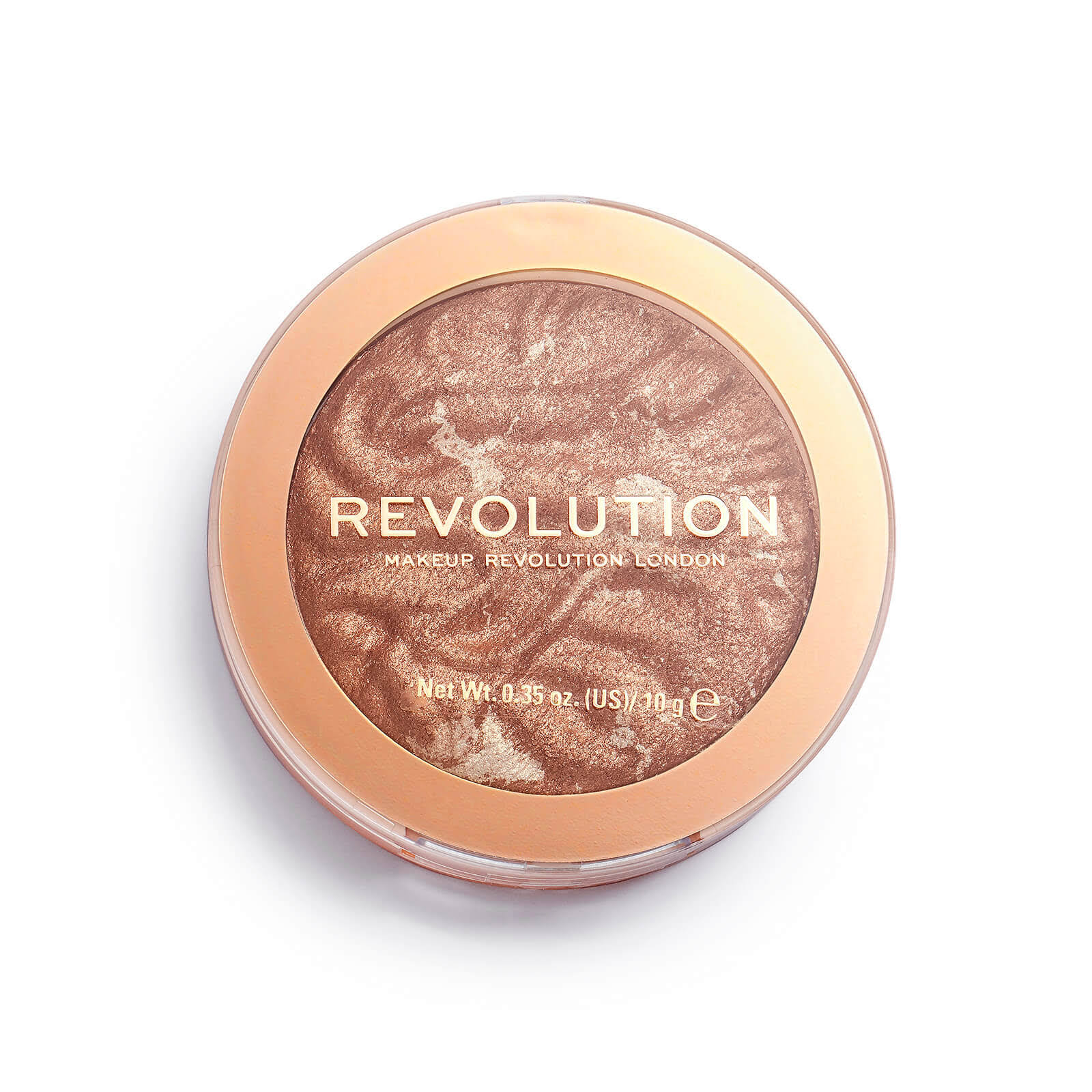 Makeup Revolution Re-Loaded Highlighter - TimeTo Shine, 10g