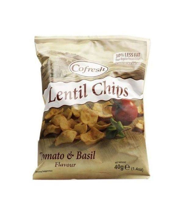 Eat Real Lentil Chips - Tomato and Basil, 40g