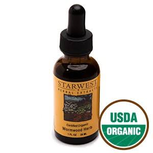 Wormwood Herb Extract Organic 1 fl oz
