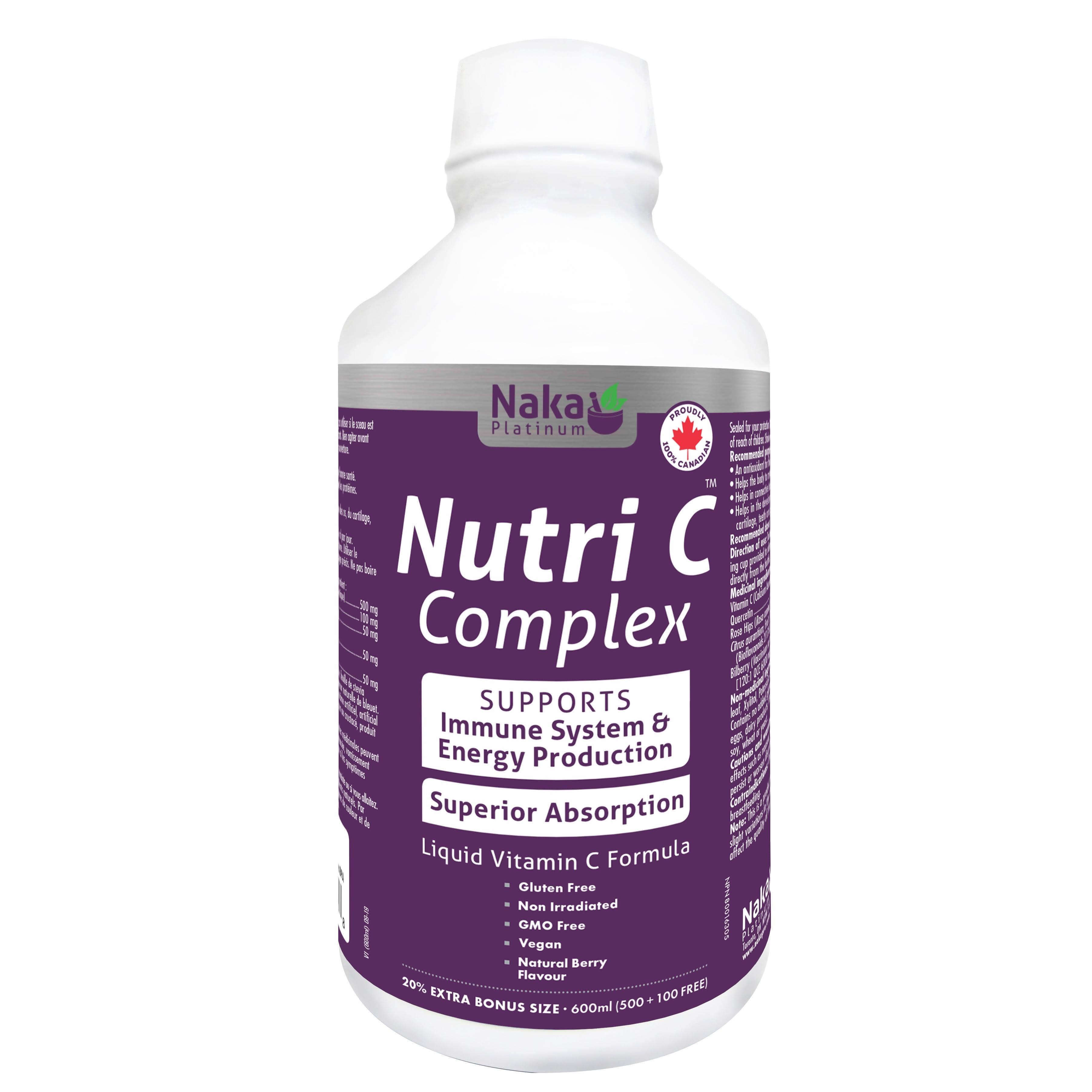 Naka Nutri-C Complex 600 ml