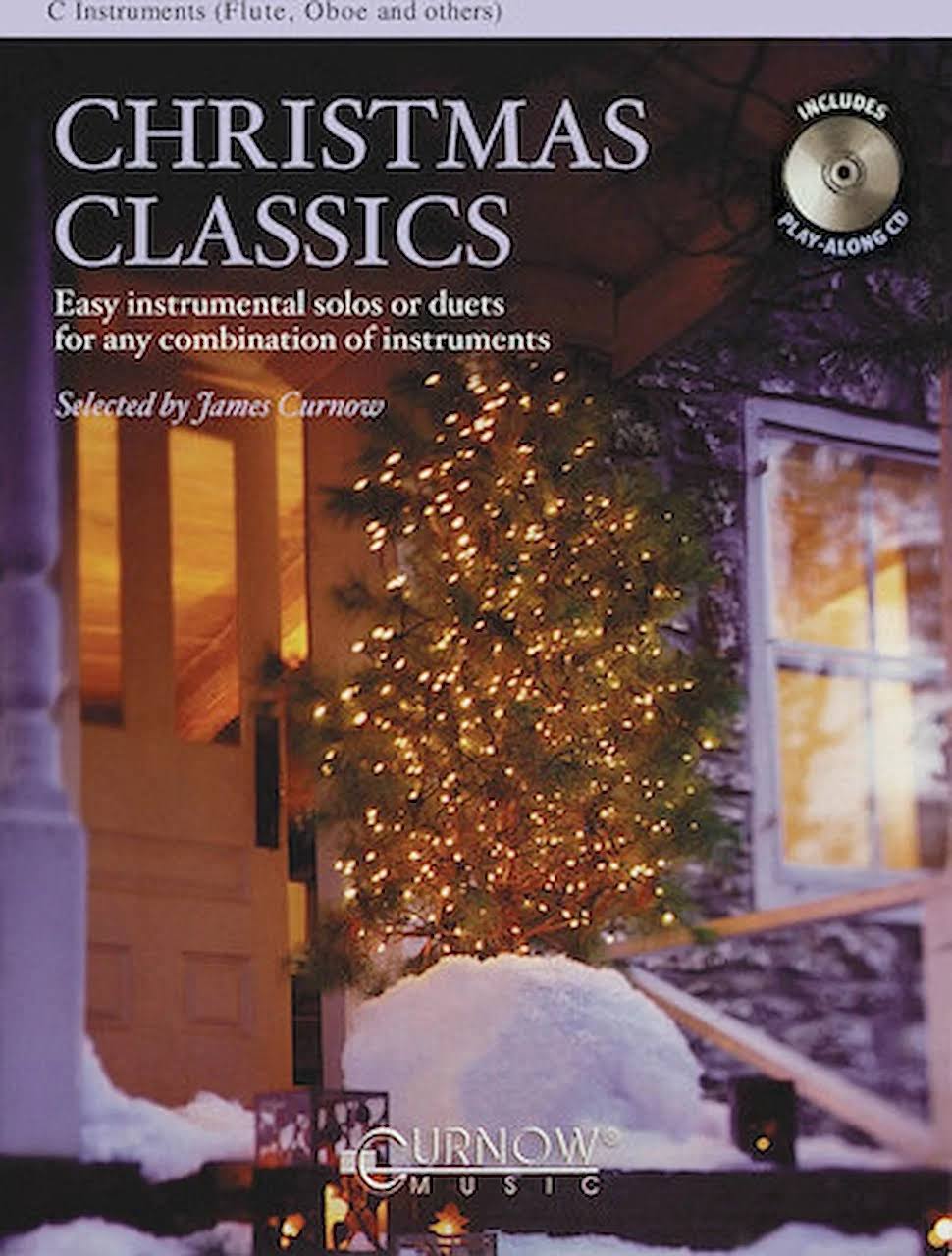 Christmas Classics C Instruments Flute Oboe Book & CD