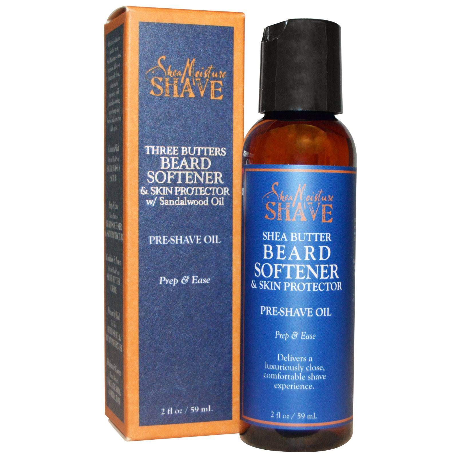 SheaMoisture Shave Beard Softener & Skin Protector Oil - Shea Butter, 59ml