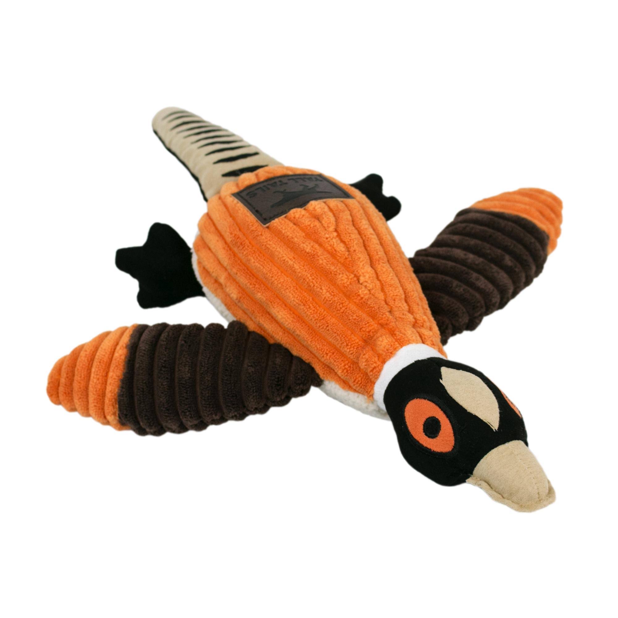 Tall Tails Plush Squeaker Pheasant 16" Dog Toy