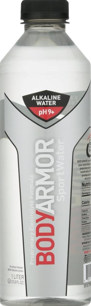 Body Armor SportWater, Alkaline Water, pH 9+ - 1 liter