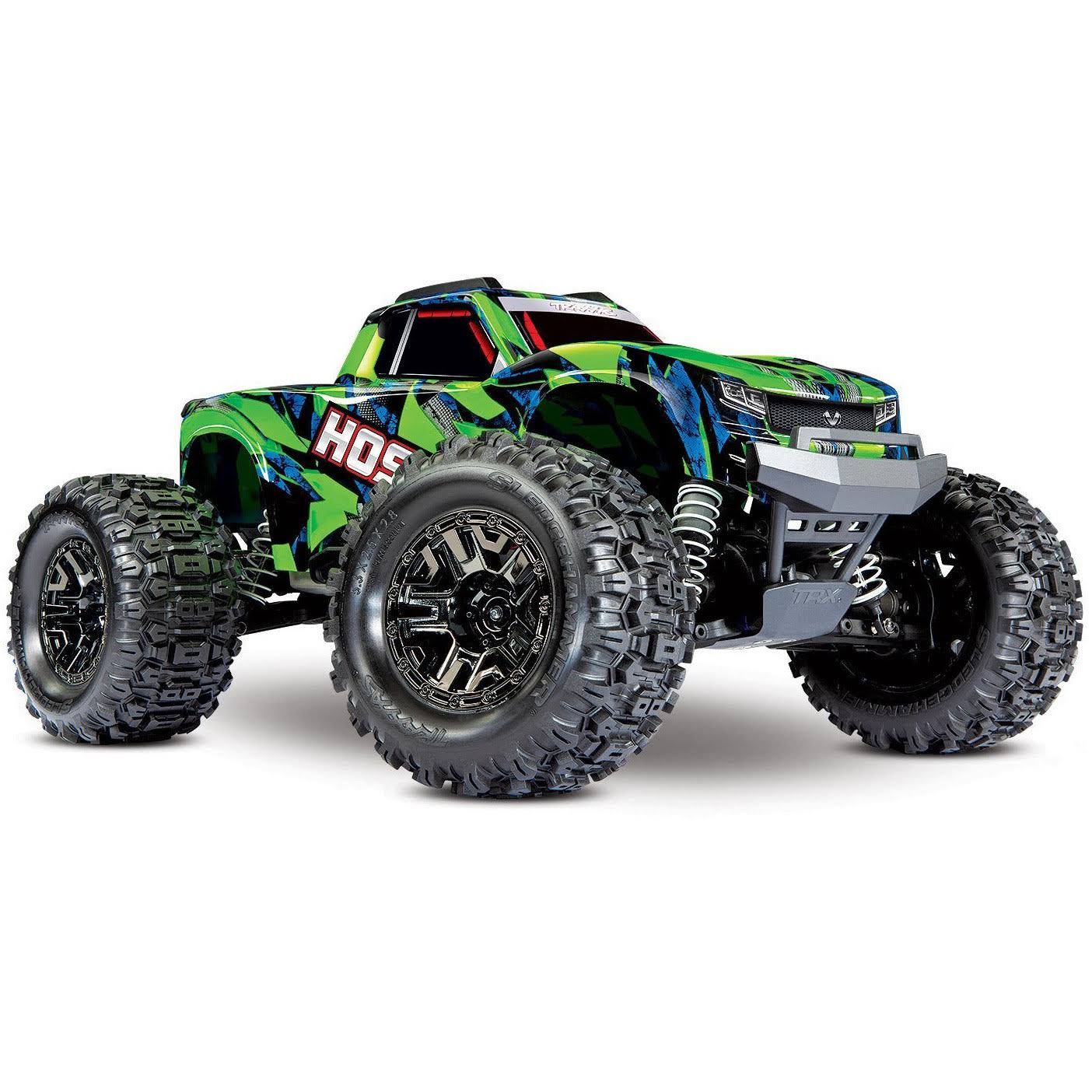 Traxxas Hoss 4X4 VXL 1/10 Scale 4WD Brushless Electric Monster Truck Green