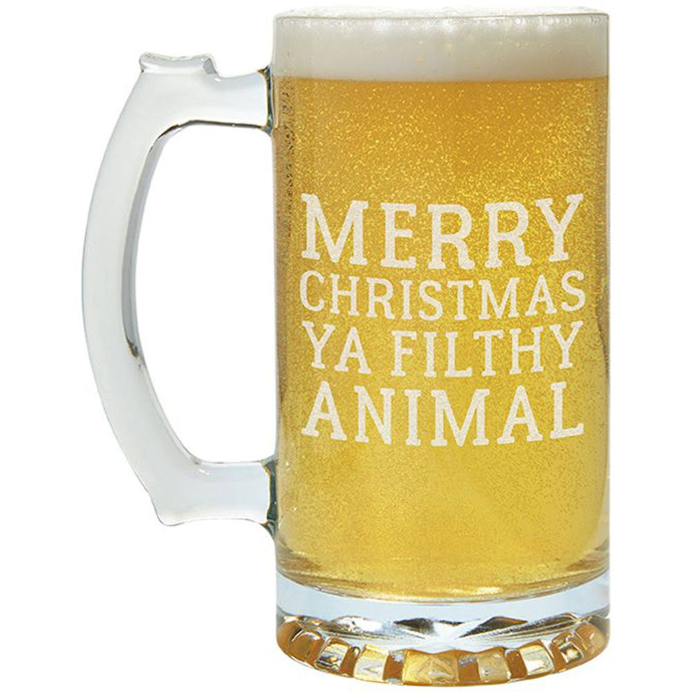 Carson Home Accents Ya Filthy Animal 26.5oz Beer Mug
