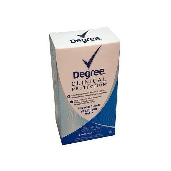 Degree Clinical Antiperspirant - Shower Clean, 48g
