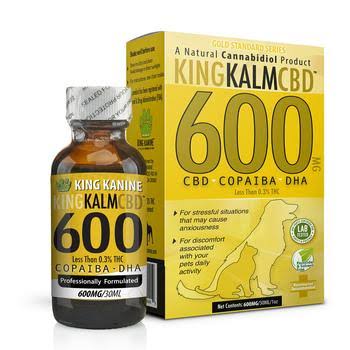 King Kalm Hemp Oil for Beagles with Copaiba Essential Oil & DHA